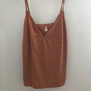 Me to We Tops - Burnt Orange Camisole Me to We Tops - Burnt Orange Camisole